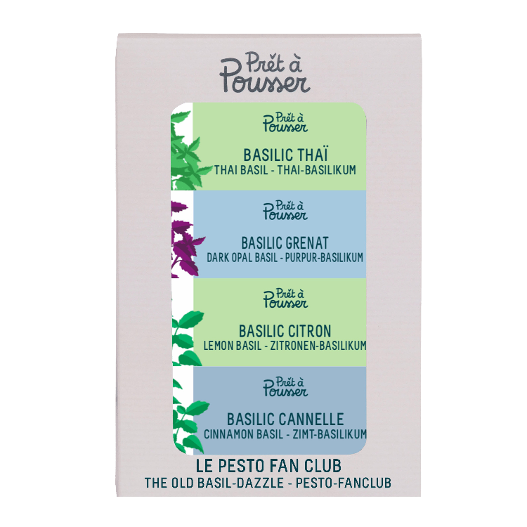 Pesto Fan Club Capsules Ready-to-grow Home garden